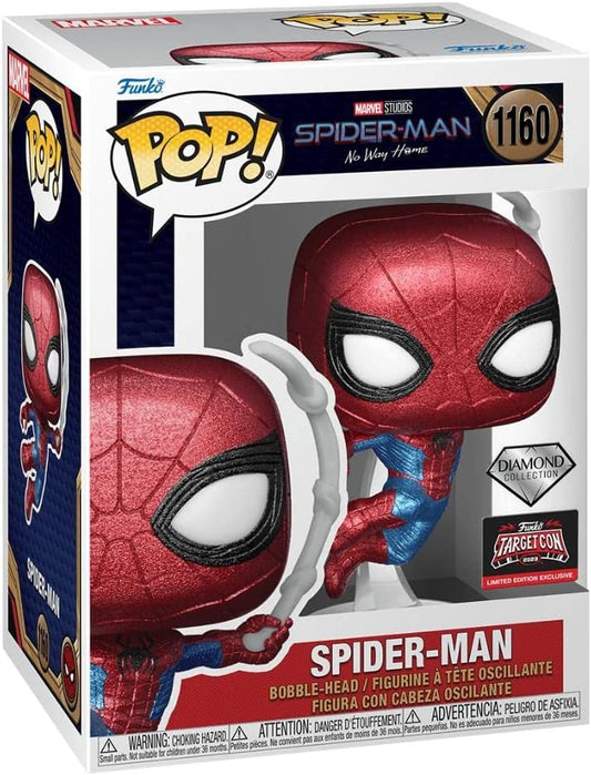 Spiderman: No Way Home - Spider-man Diamond Exclusive Funko Pop!