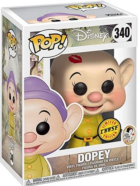Disney Snow White Dopey Chase Funko Pop!