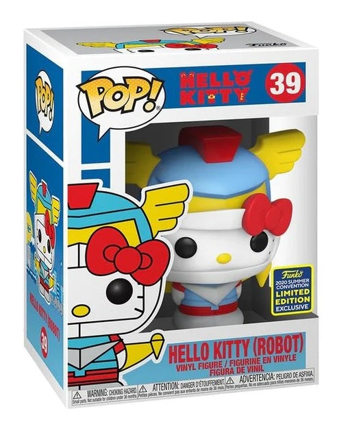 Sanrio Hello Kitty Hello Kitty Robot SDCC shared sticker Exclusive Funko
