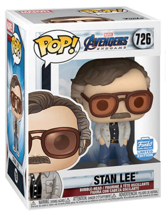 Marvel Avengers Endgame Stan Lee Funko Shop Exclusive