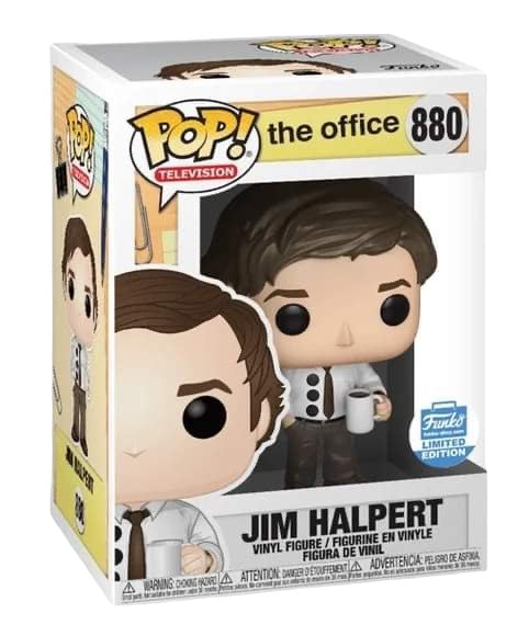 The Office Jim Halpert Three 3 Hole Punch #880 Funko Shop Exclusive