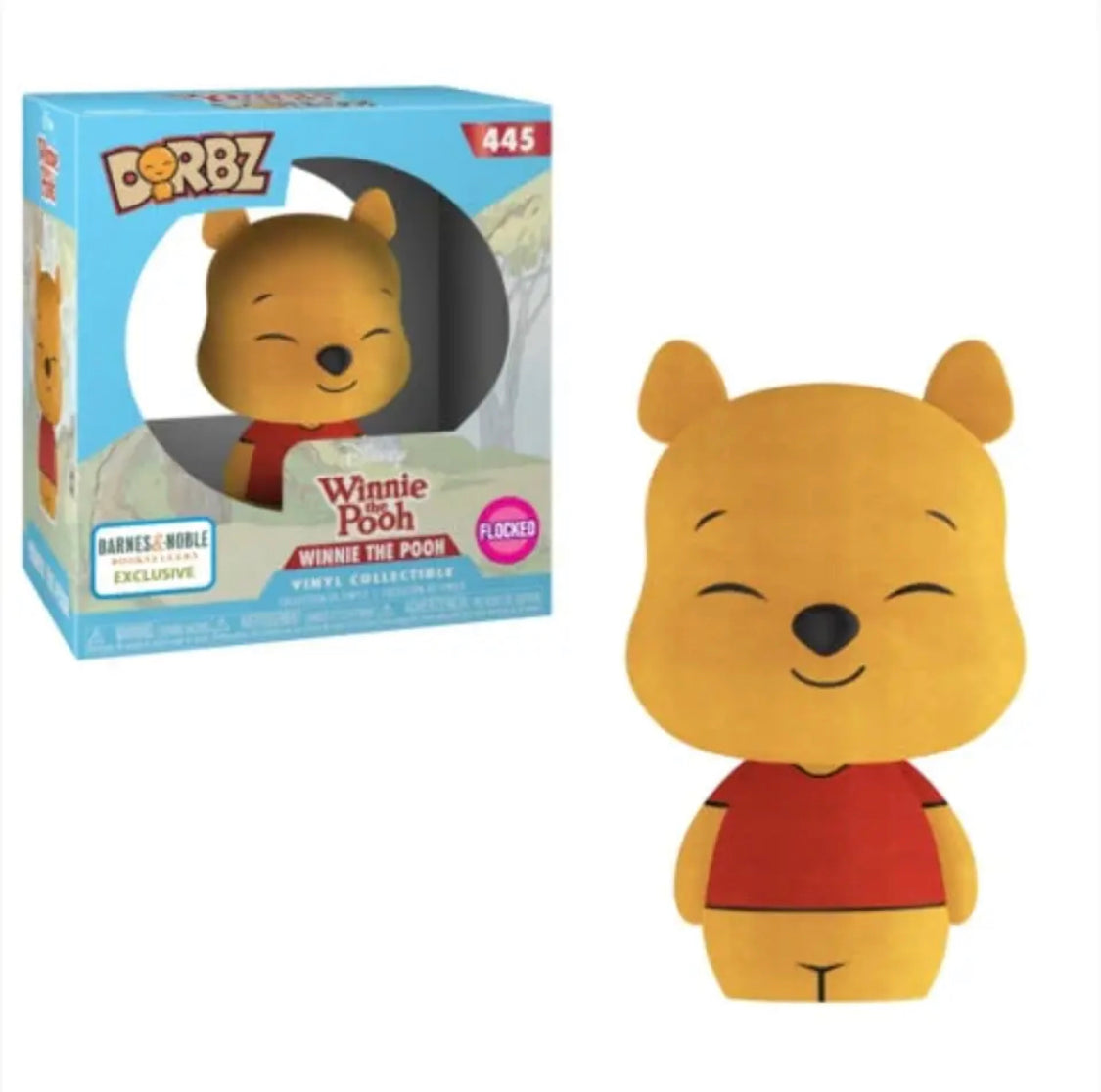 Disney Winnie the Pooh Flocked Dorbz Exclusive