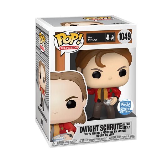 The Office Dwight Schrute as Pam Beesly Funko Shop Exclusive