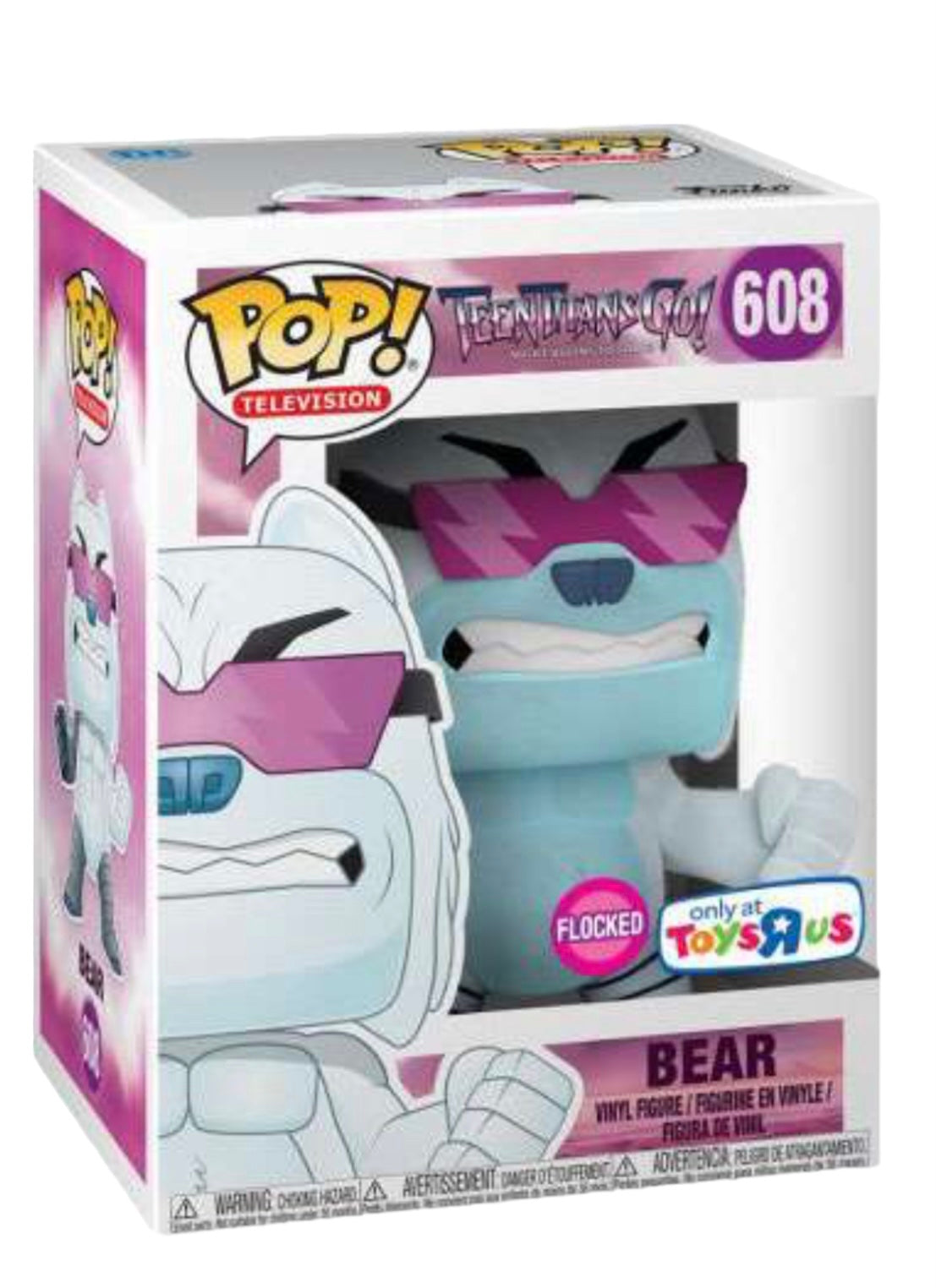 Teen Titans Go! Flocked Bear Exclusive Funko Pop!