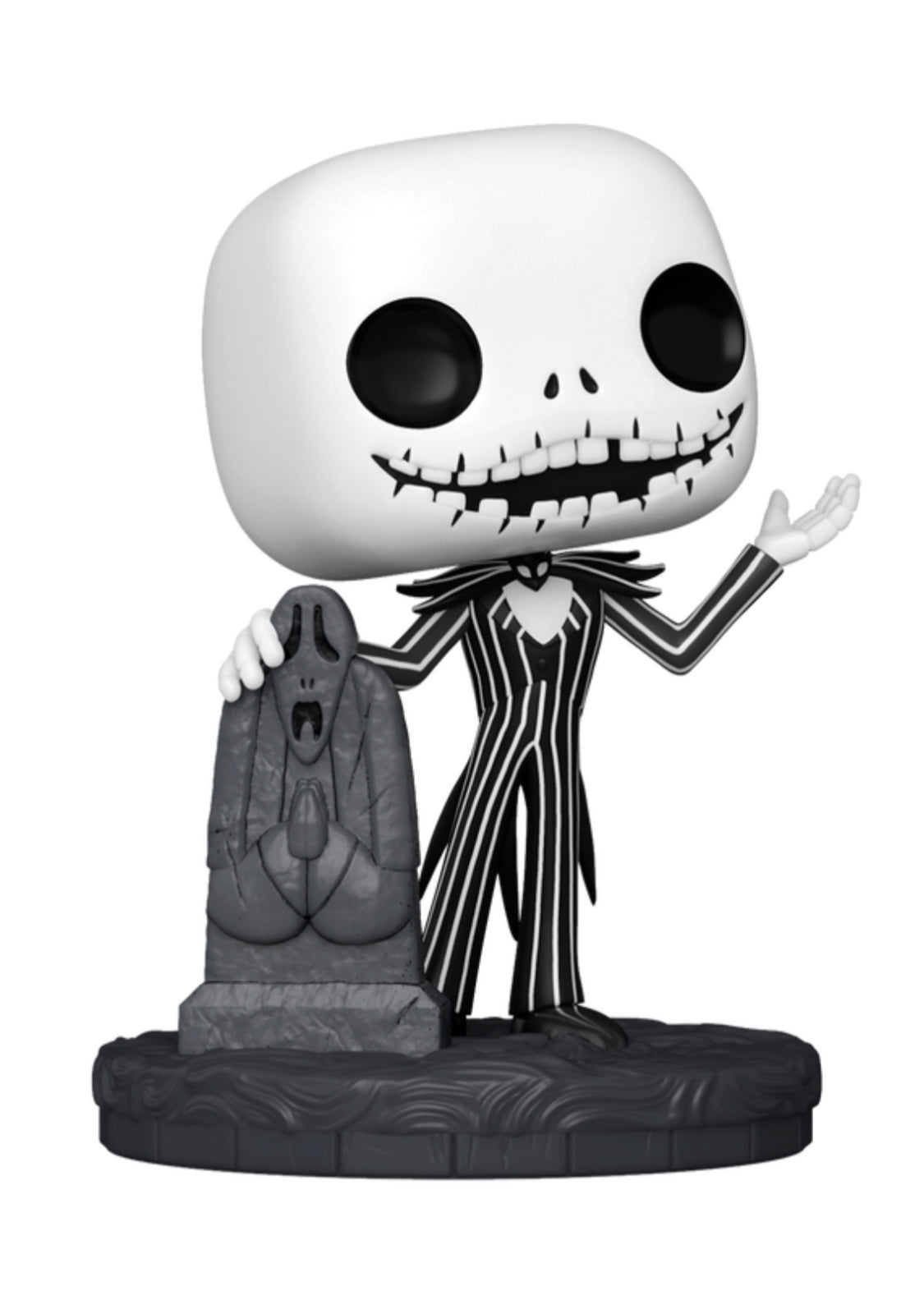 Disney Nightmare Before Christmas Jack Skellington in Graveyard Funko Pop!