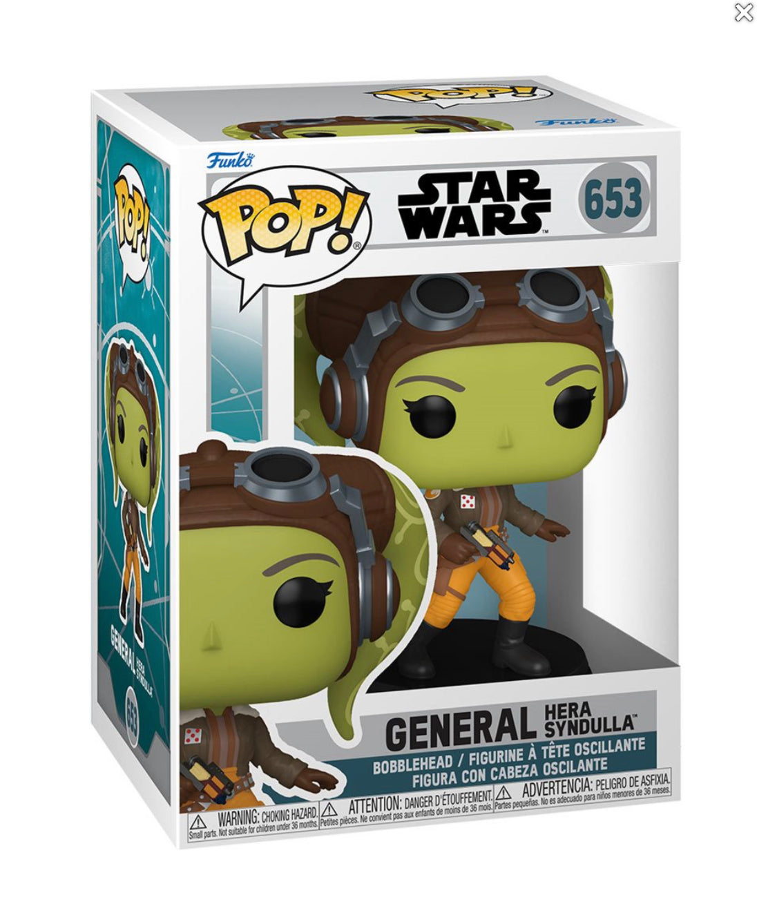 Star Wars: Ahsoka General Hera Syndulla Funko Pop! Vinyl Figure #653