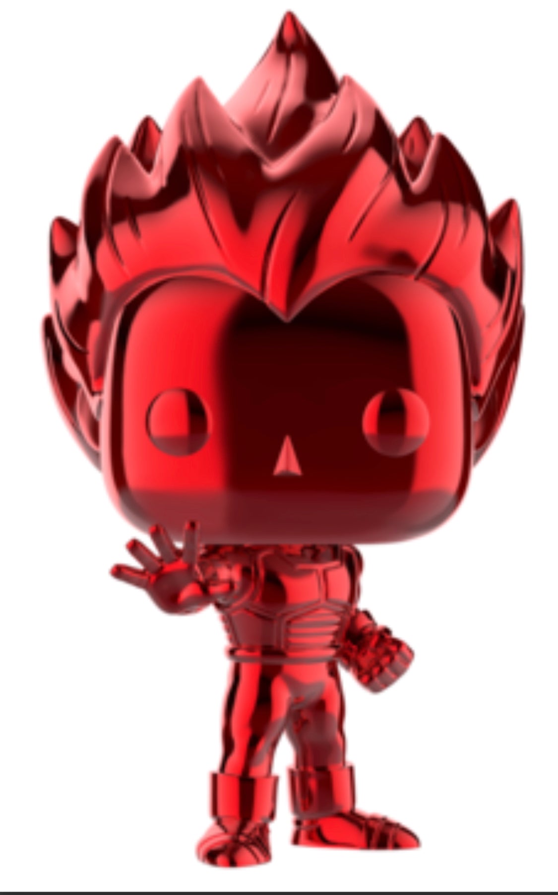 Dragonball Z Super Saiyan Vegeta (Red Chrome) 2019 Summer Convention Exclusive Vinyl Figure