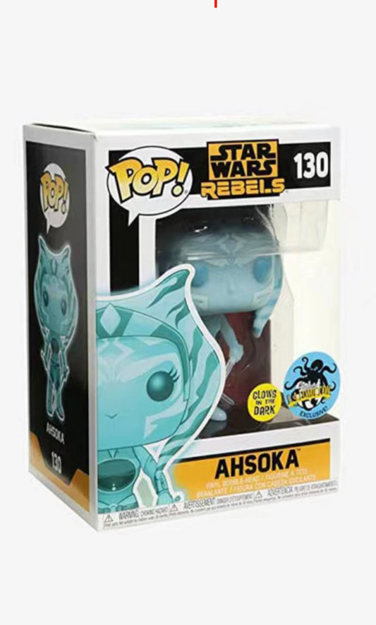 Star Wars Rebels Ahsoka Tano #130 Holographic Exclusive Funko Pop!