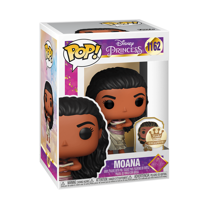 Disney Princess Moana with Pin Funko Shop Exclusive