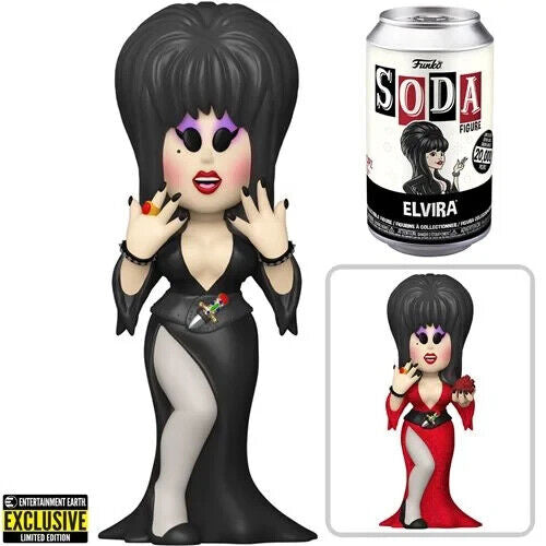 Funko Vinyl Soda Elvira Exclusive Figure 1:6