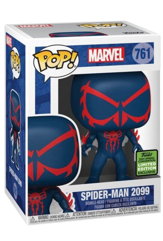 Marvel Spider-Man 2099 Exclusive Shared Sticker ECCC 2021 Funko Pop!