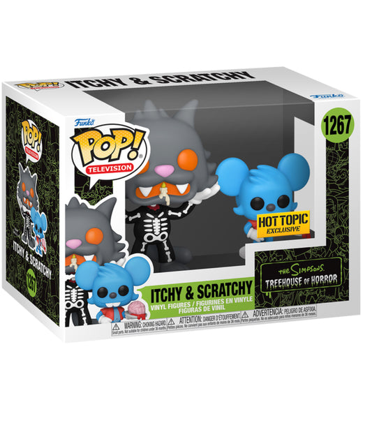 The Simpsons Itchy & Scratchy Exclusive Funko Pop