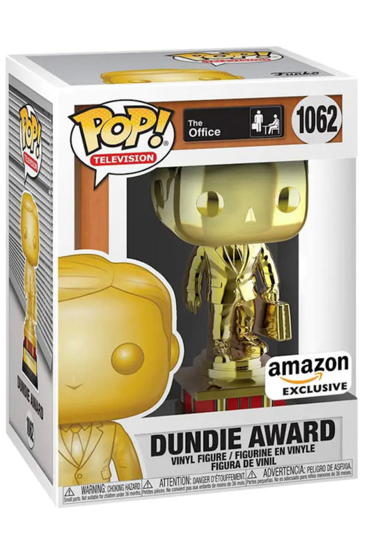 The Office - Customizable Chrome Dundie Award Exclusive Funko Pop!