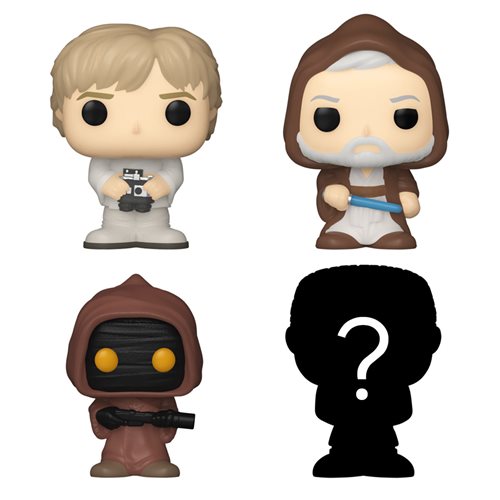 Star Wars Luke Skywalker Bitty Pop! Mini-Figure 4-Pack