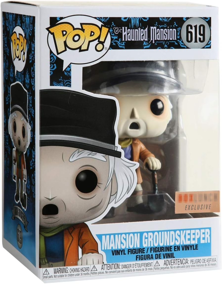 Funko POP! Haunted Mansion - Mansion Groundskeeper Vinyl Figure #619 Box Lunch Exclusive