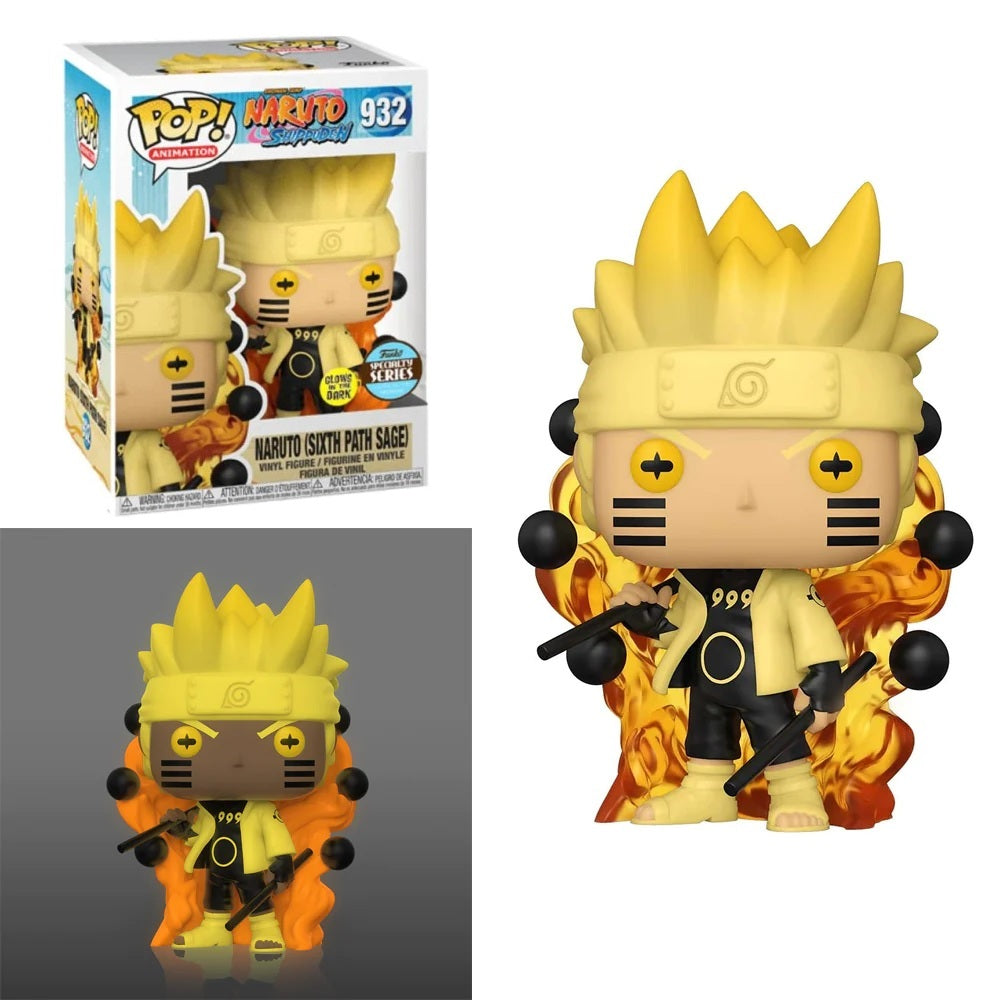 Naruto Shippuden Specialty Series - Naruto Sixth Path Sage Glow in the Dark Vinyl Figure