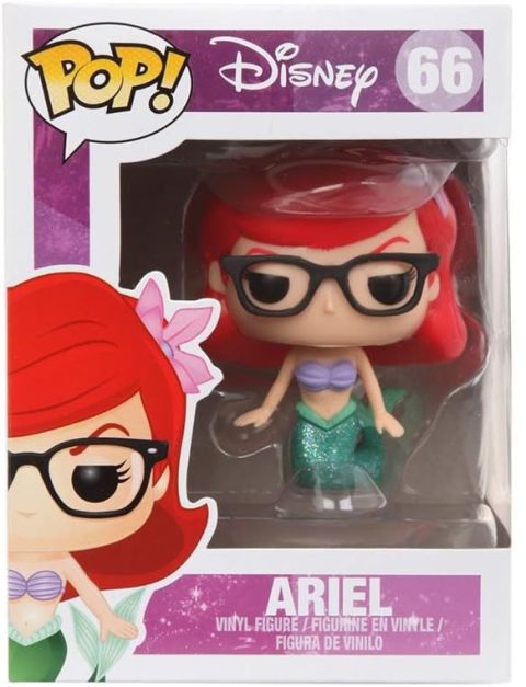 Disney Princess Ariel - Hipster Ariel with Glasses Exclusive Funko Pop!