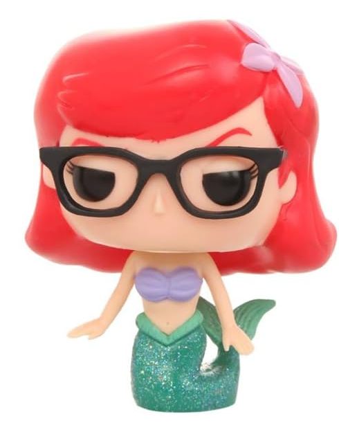 Disney Princess Ariel - Hipster Ariel with Glasses Exclusive Funko Pop!