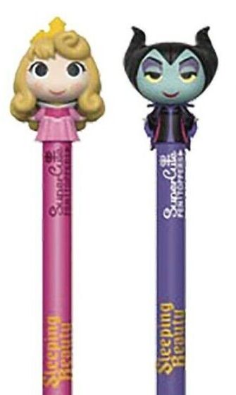 Disney's Maleficent Aurora & Maleficent Super Cute Collector's Pen Topper Set Funko