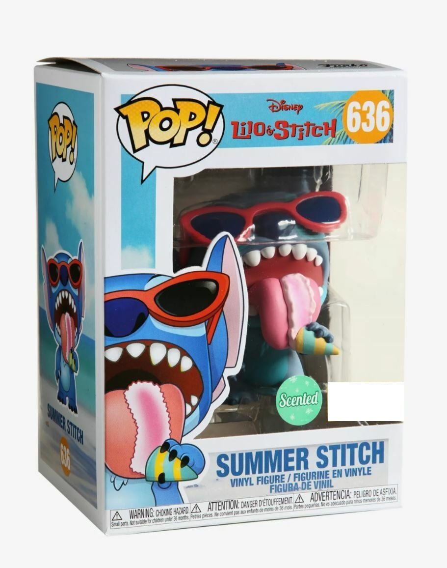 Funko Disney Lilo & Stitch Pop! Summer Stitch (Scented) Vinyl
