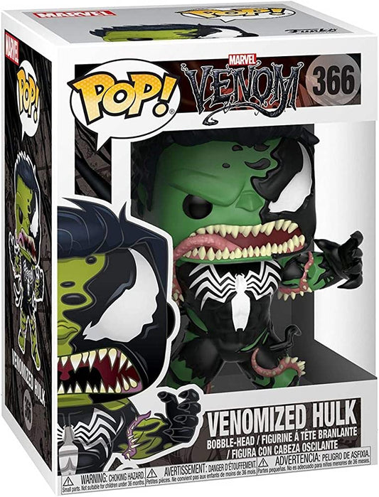 Pre Order Marvel Venom Venomized Hulk Pop! Vinyl Figure #366 Re-Stock!