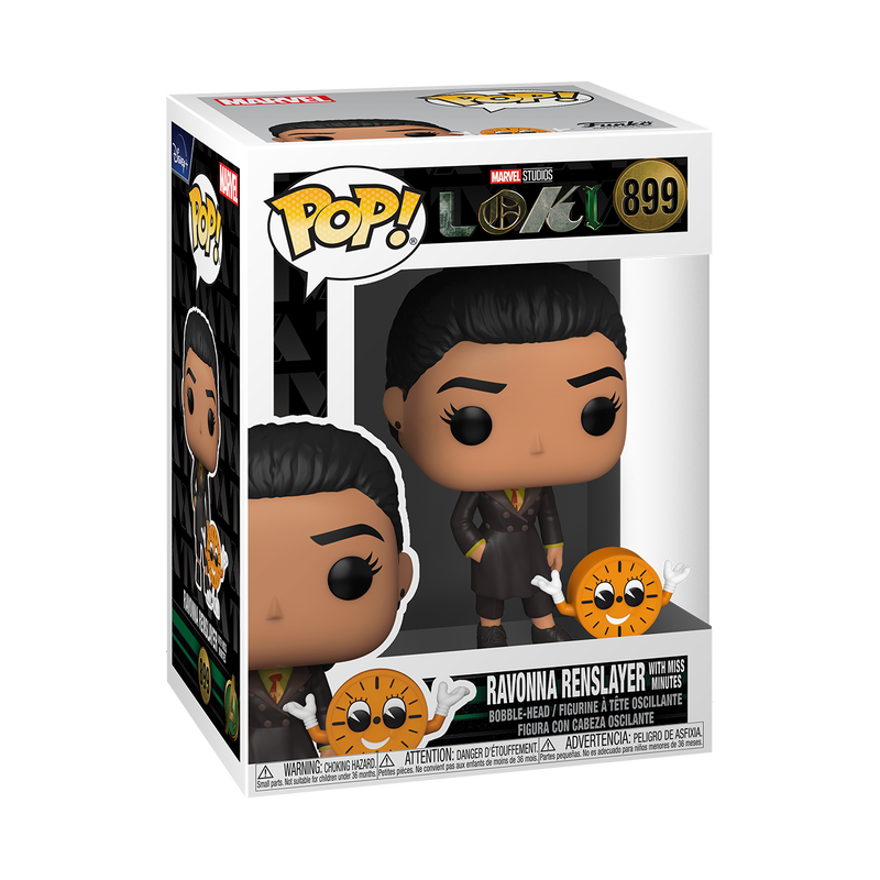 Marvel Loki Ravonna Renslayer with Miss Minutes Vinyl Figure