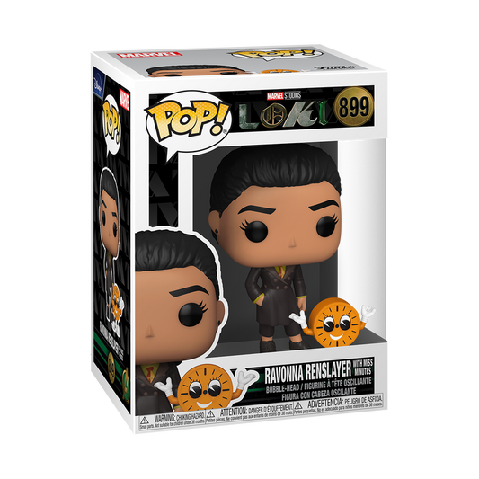Marvel Loki Ravonna  Renslayer with Miss Minutes Vinyl Figure