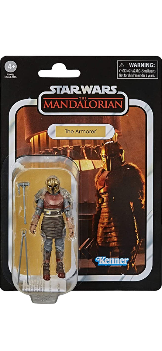 STAR WARS The Vintage Collection The Armorer Toy, 3.75-Inch-Scale The Mandalorian Action Figure