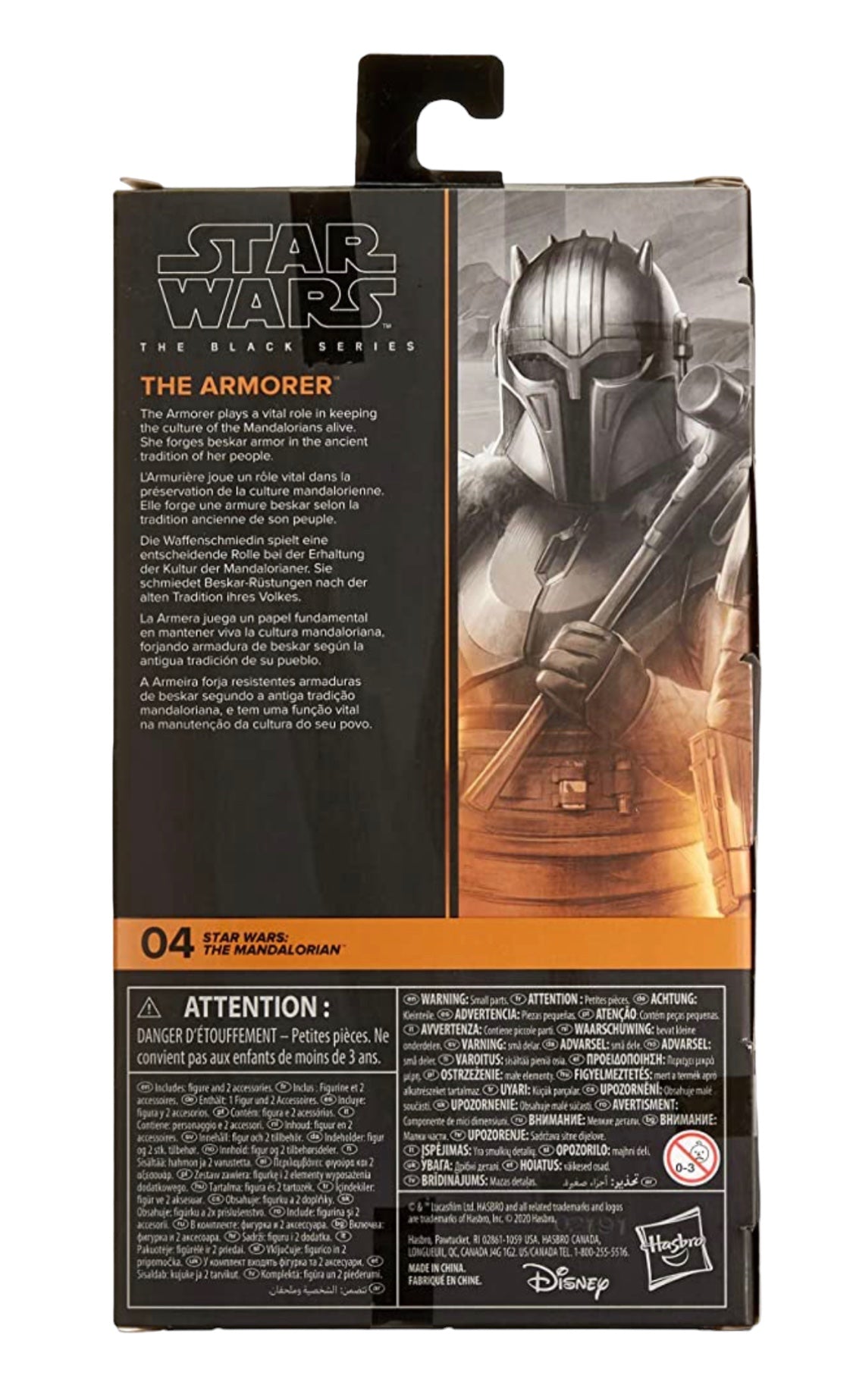 Star Wars The Black Series The Armorer Toy 6-Inch Scale The Mandalorian Collectible Figure