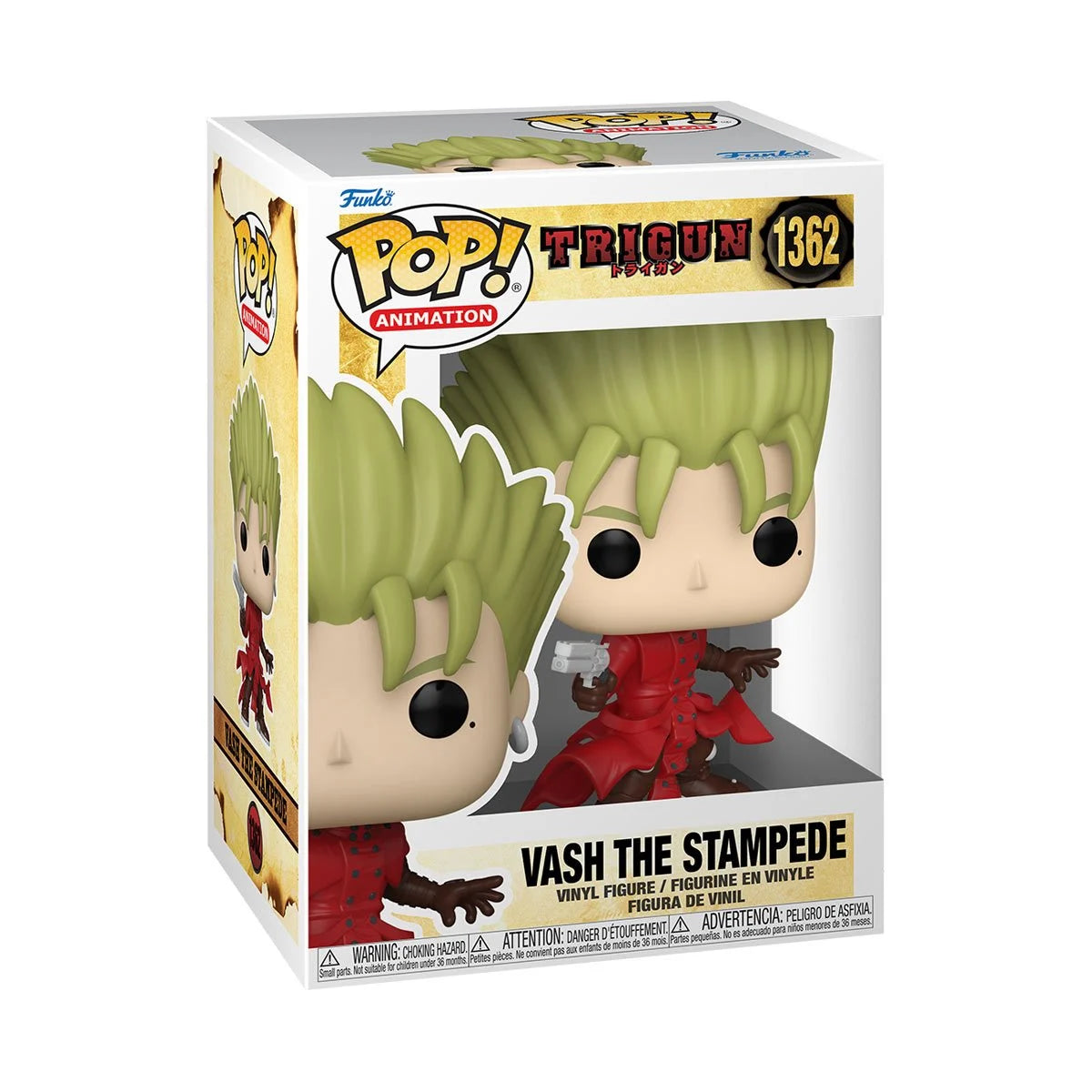 Trigun Vash the Stampede Pop! Vinyl Figure #1362 common