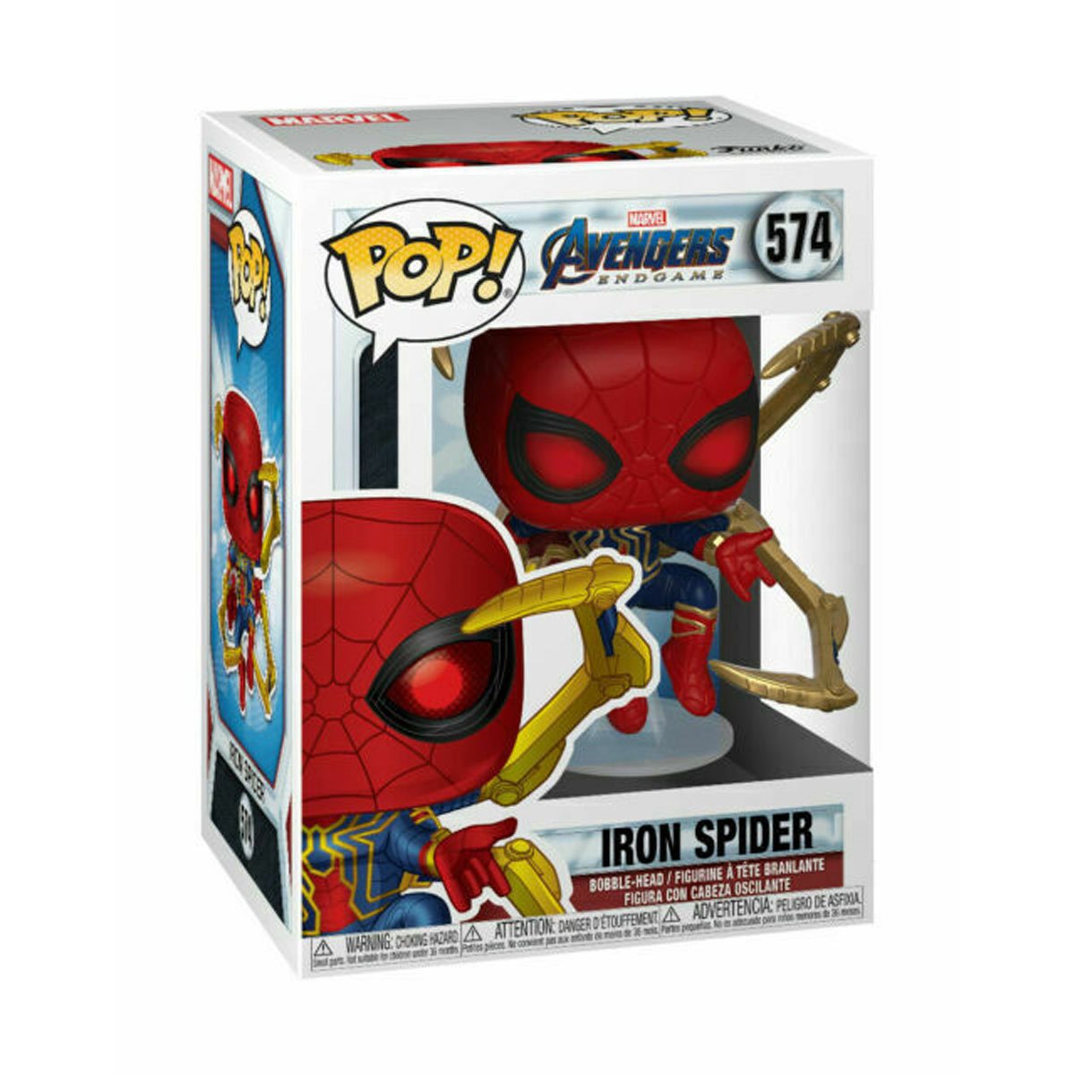 Funko Pop! Marvel: Avengers Endgame - Iron Spider with Nano Gauntlet