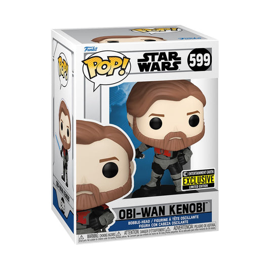 Star Wars: The Clone Wars Obi-Wan Kenobi Pop! Vinyl - EE Exclusive