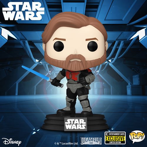 Star Wars: The Clone Wars Obi-Wan Kenobi Pop! Vinyl - EE Exclusive