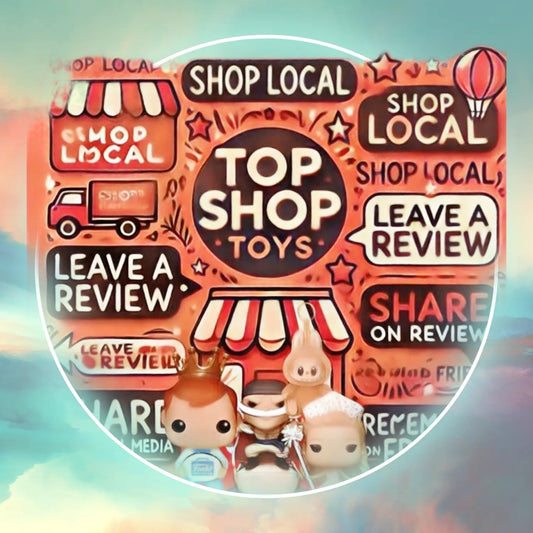 You can Support our business, Top Shop Toys in many ways