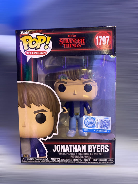 Unreleased Stranger Things Exclusive Jonathan Byers Funko!