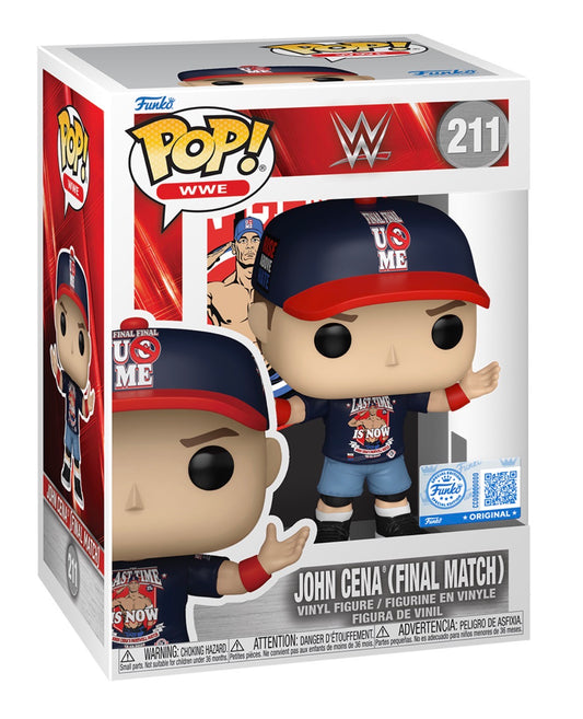 Funko Pop! WWE John Cena Final Match #211 Exclusive