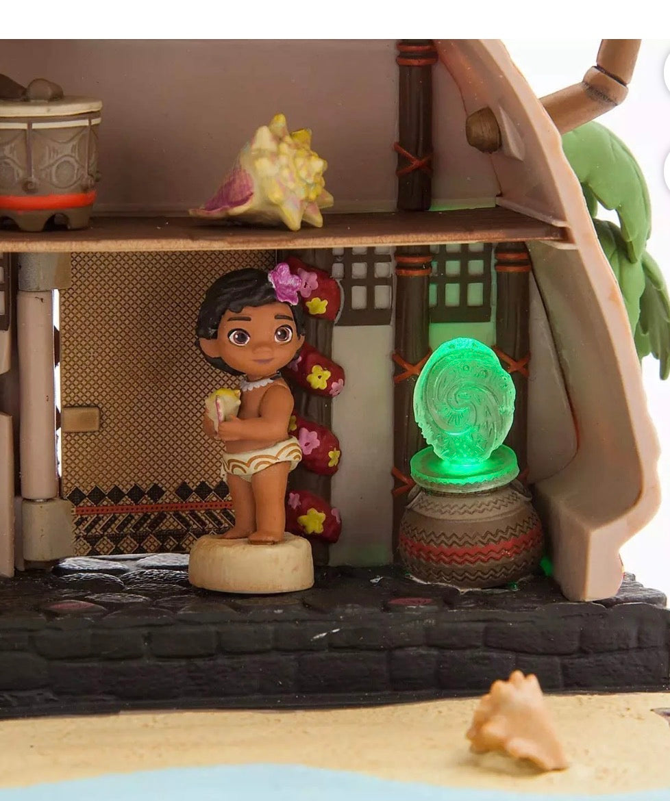 Disney Animators' Collection Littles – Moana Motunui Island Surprise Feature Playset