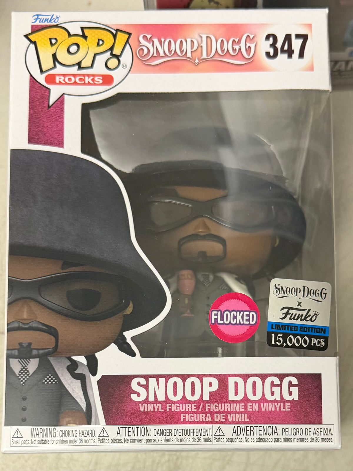 Snoop Dogg Flocked #347 Exclusive Funko LE 15,000