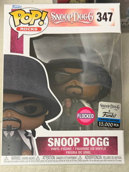 Snoop Dogg Flocked #347 Exclusive Funko LE 15,000