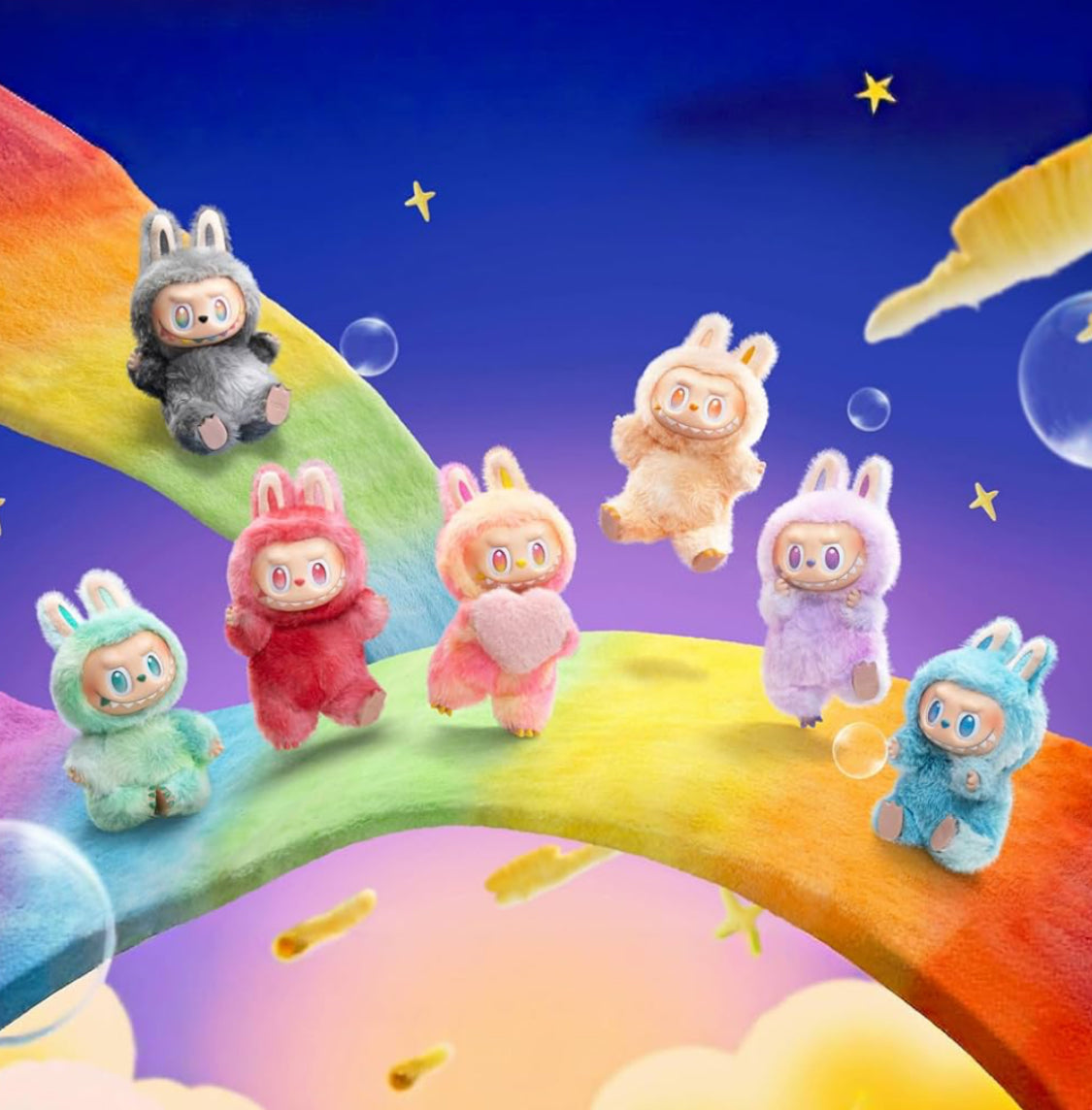 100% Authentic Pop Mart The Monsters - Big Into Energy Labubu Happiness