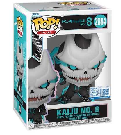 Funko Pop Plus Kaiju No. 8 #2084 Bundle Common + Limited Glow Chase