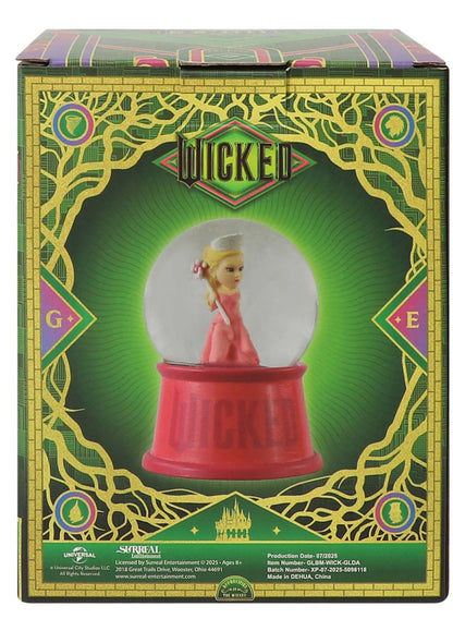 Wicked For Good Movie 2025 Elphaba & Glinda Snow Globes Pair Collectible New