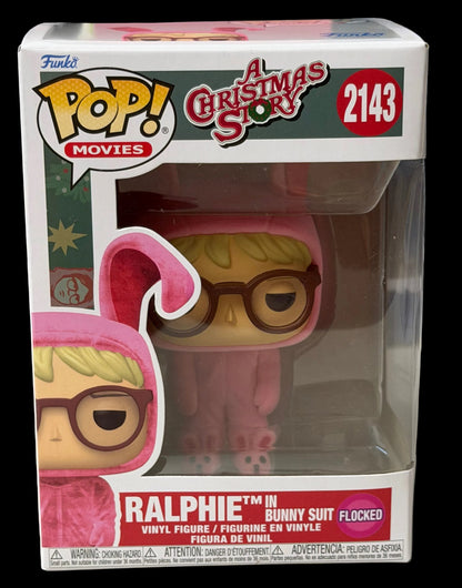 Funko Pop! Ralphie in Bunny Suit #2143 Flocked A Christmas Story Vinyl Figure