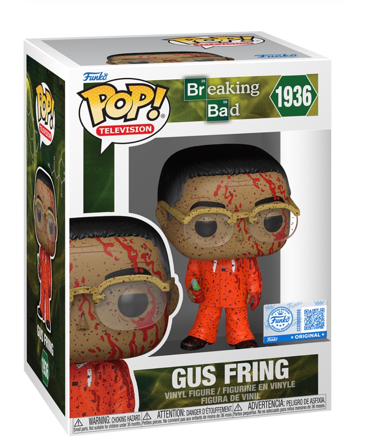 Funko Pop! Gus Fring #1936 Bloody Funko Exclusive