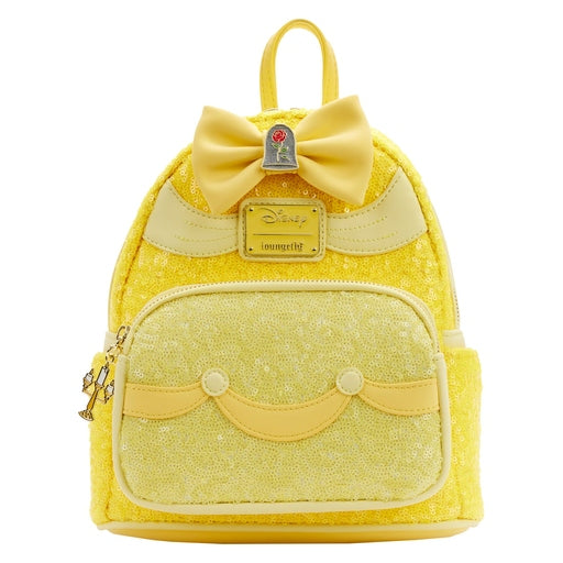 Beauty and the Beast Exclusive Belle Sequin Series Cosplay Mini Backpack Exclusive Loungefly
