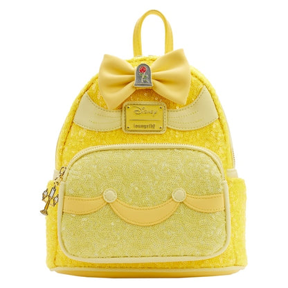 Beauty and the Beast Exclusive Belle Sequin Series Cosplay Mini Backpack Exclusive Loungefly