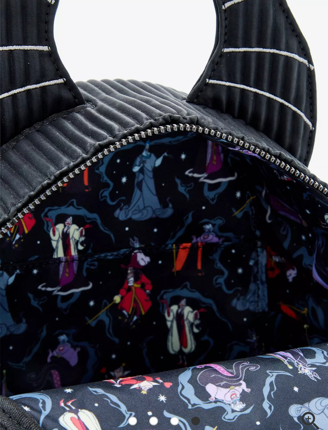 Disney Sleeping Beauty Maleficent Horns Convertible Mini Backpack