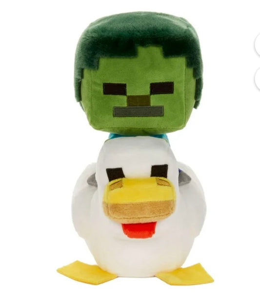 Minecraft Zombie Chicken Jockey Plush
