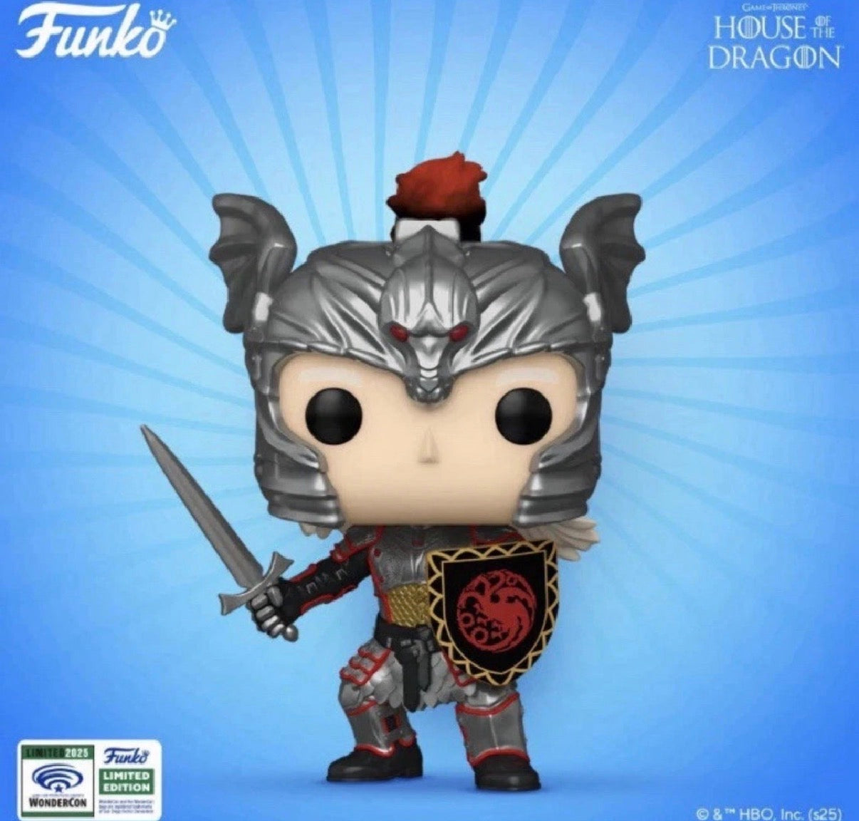 Funko Pop! House of the Dragon Daemon Targaryen #11 (WonderCon 2025 Limited Edition Exclusive)