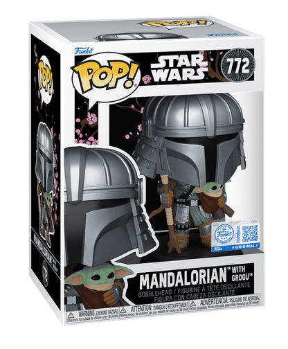 Funko Pop! Star Wars Impressions - Mandalorian with Grogu #772